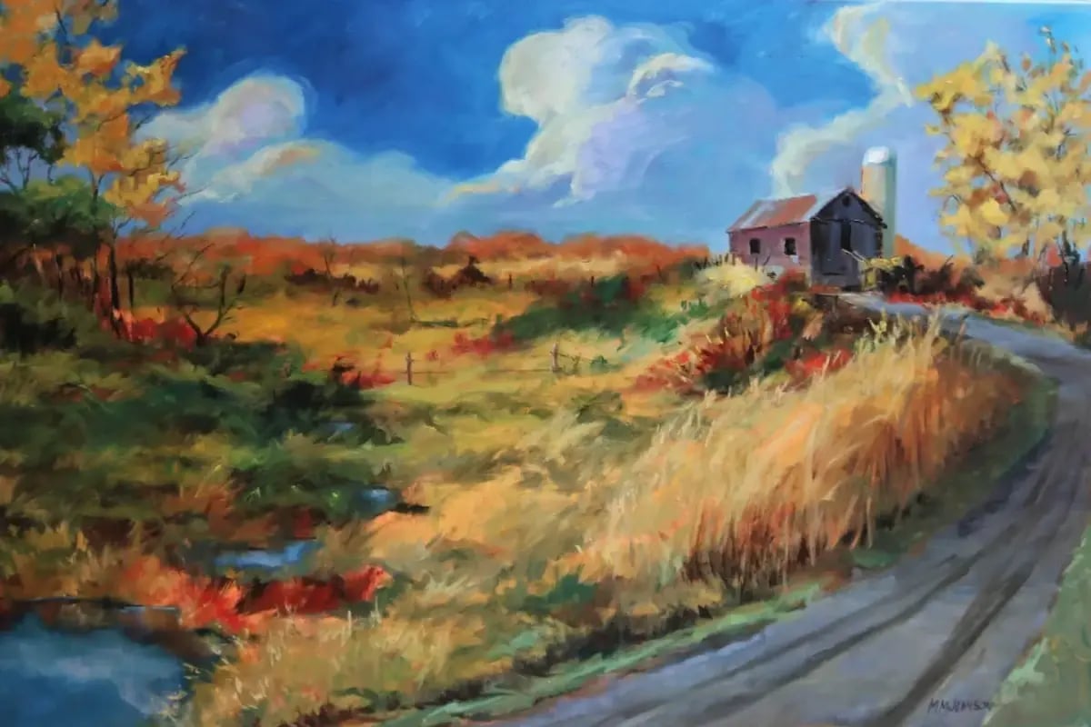 molly-johnson-autumn-barn-landscape-painting