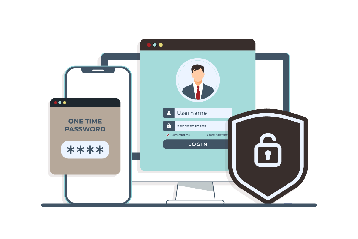 Computer-Phone-login-security-icon-graphic