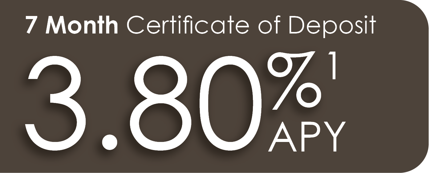 7-month CD for 3.80 percent APY